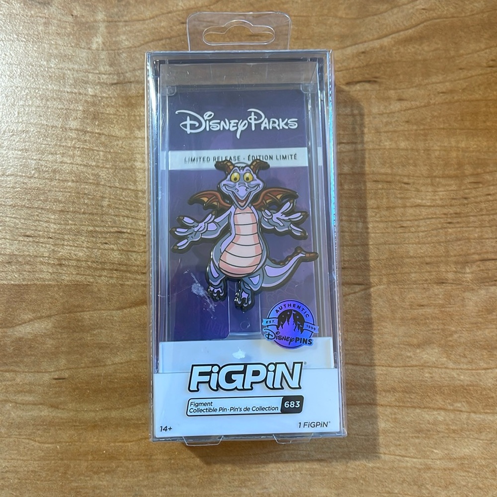 NIB Disney Figment Figpin